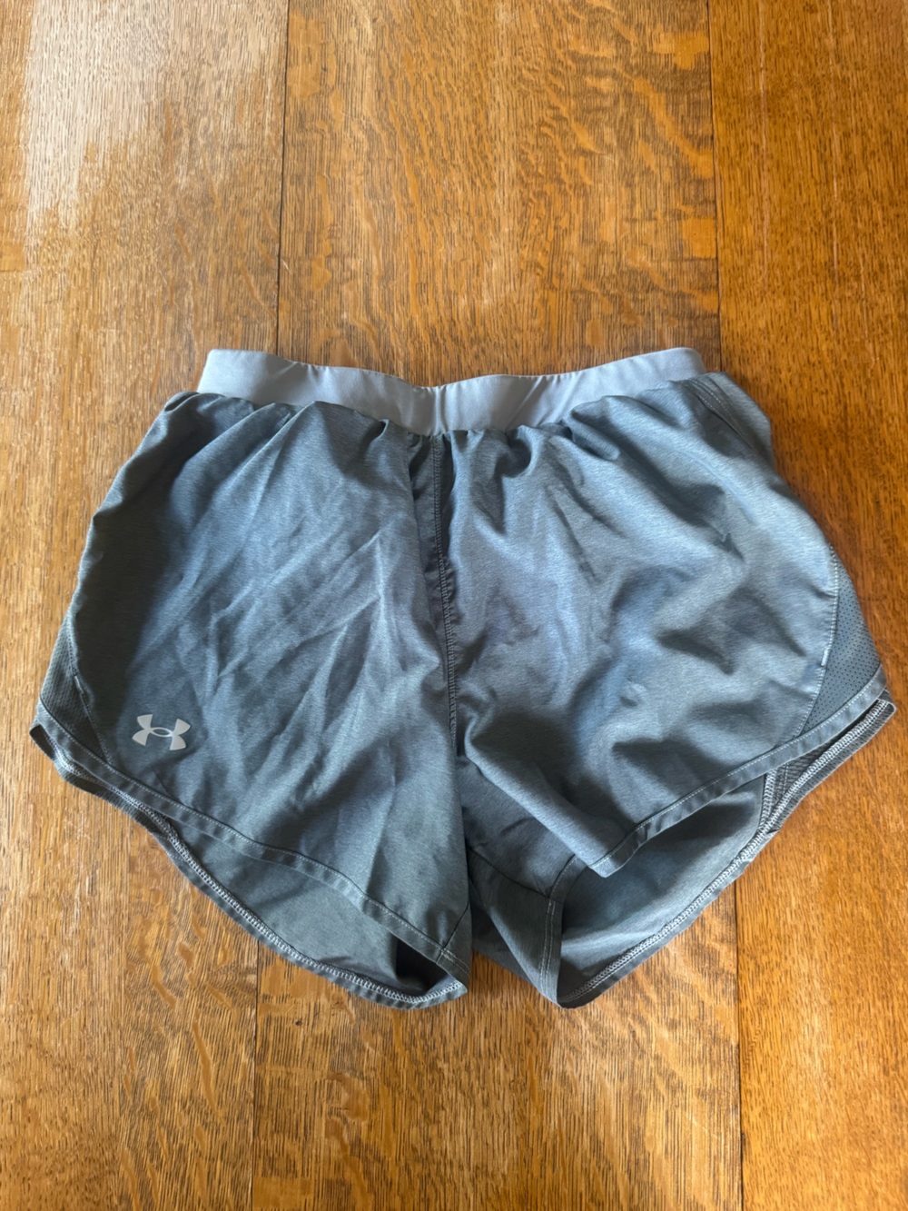 Under Armour Women's Charcoal Gray Running Shorts